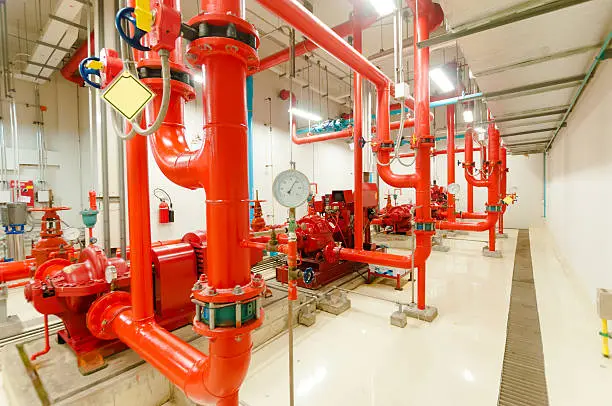 Modernized Municipal Pump Room