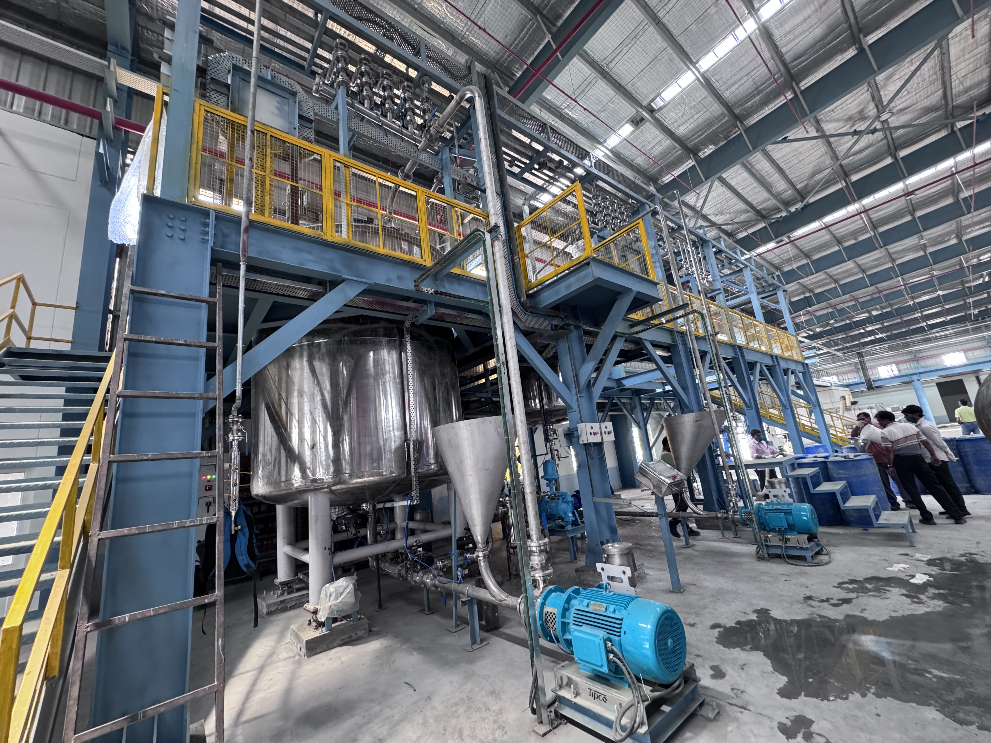 Multi-Level Industrial Plant