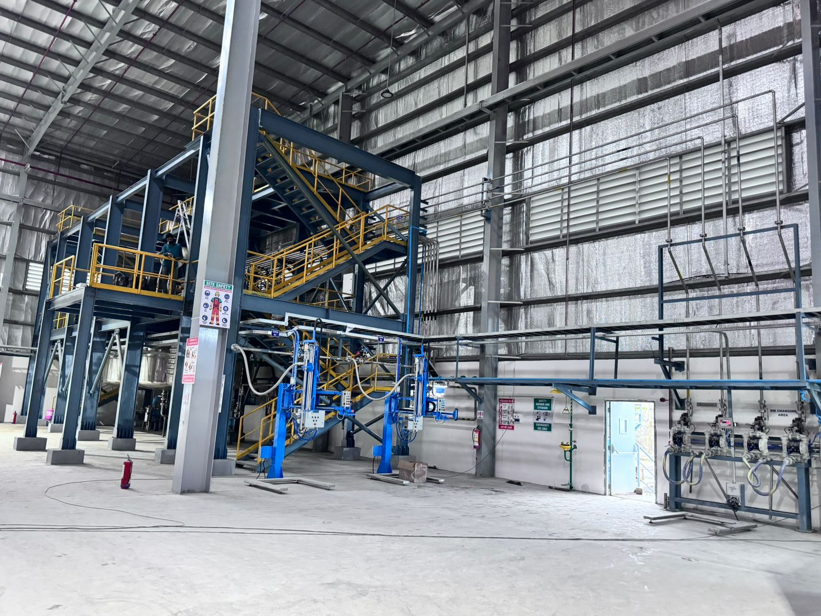 Industrial Plant and Filling System