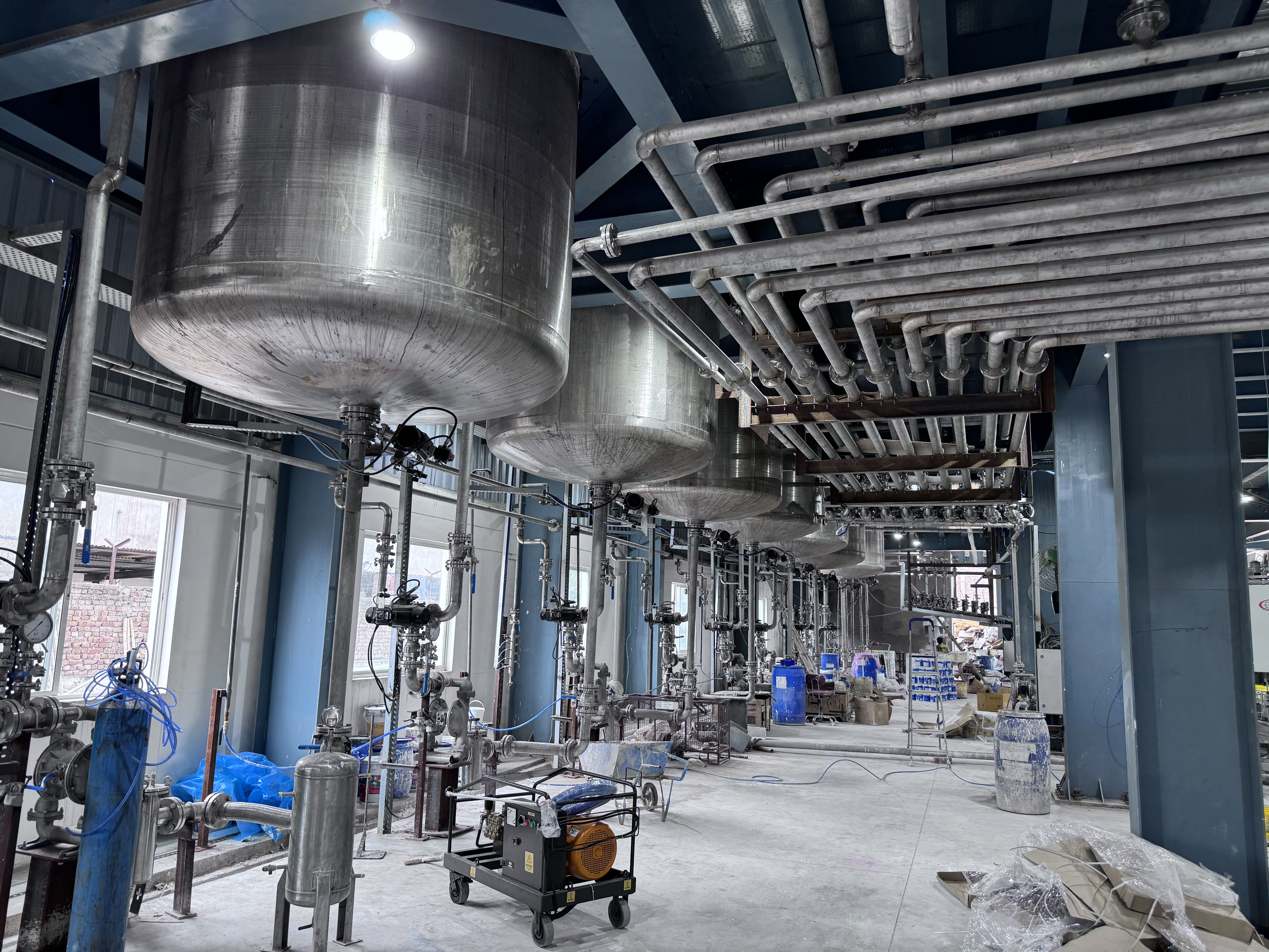 Stainless-Steel Process Plant