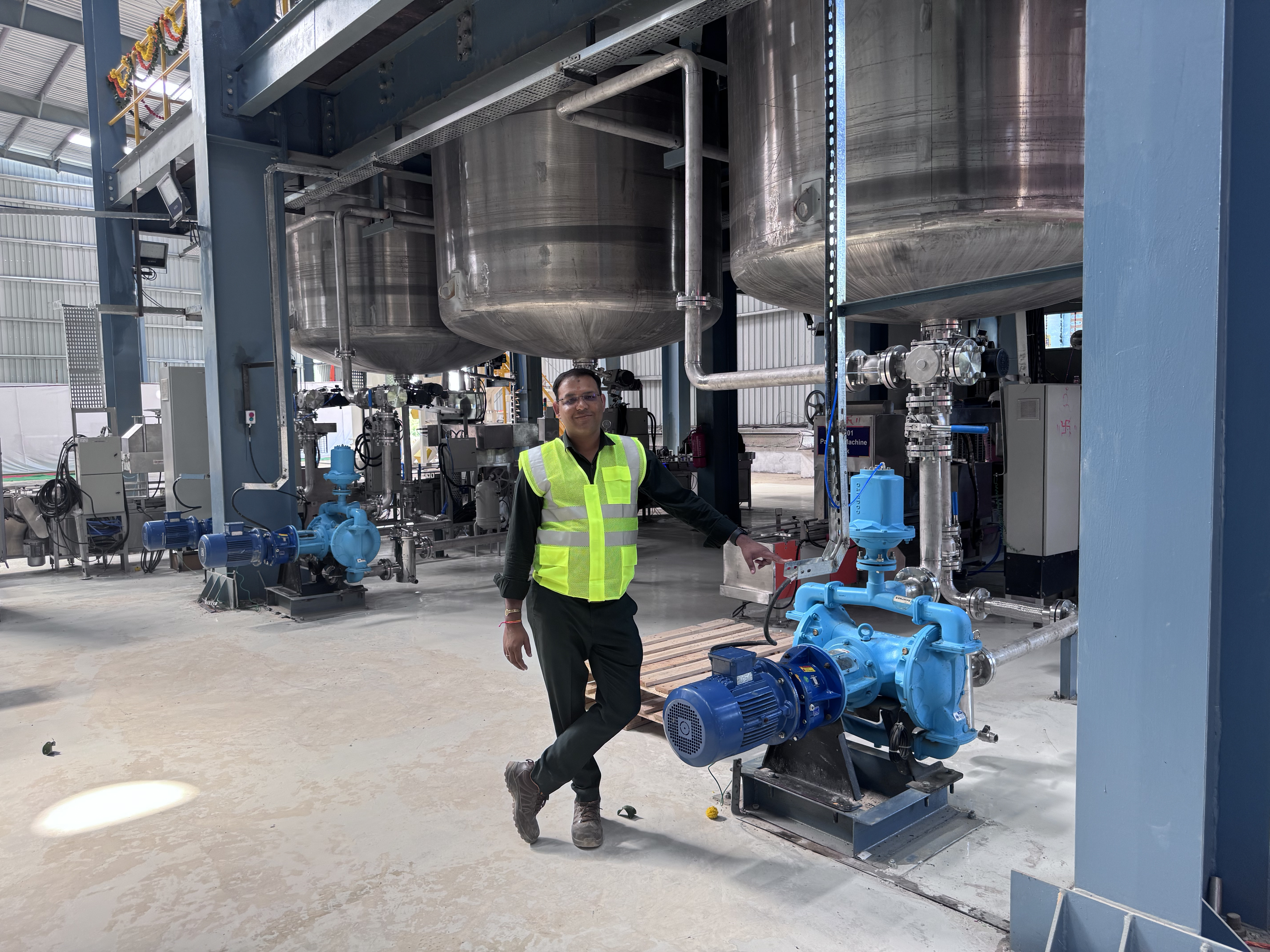 Industrial Pump Installation